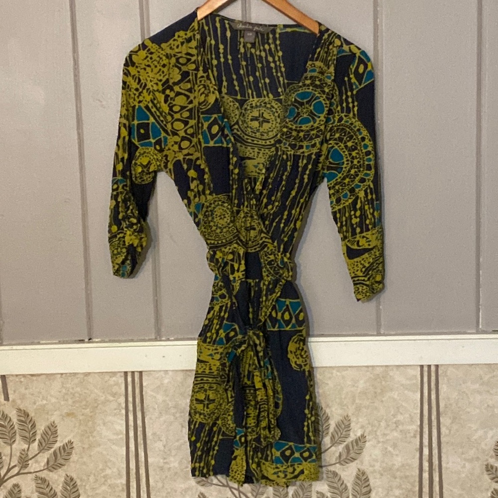 NWOT CHARLIE JADE 100% silk  romper size S